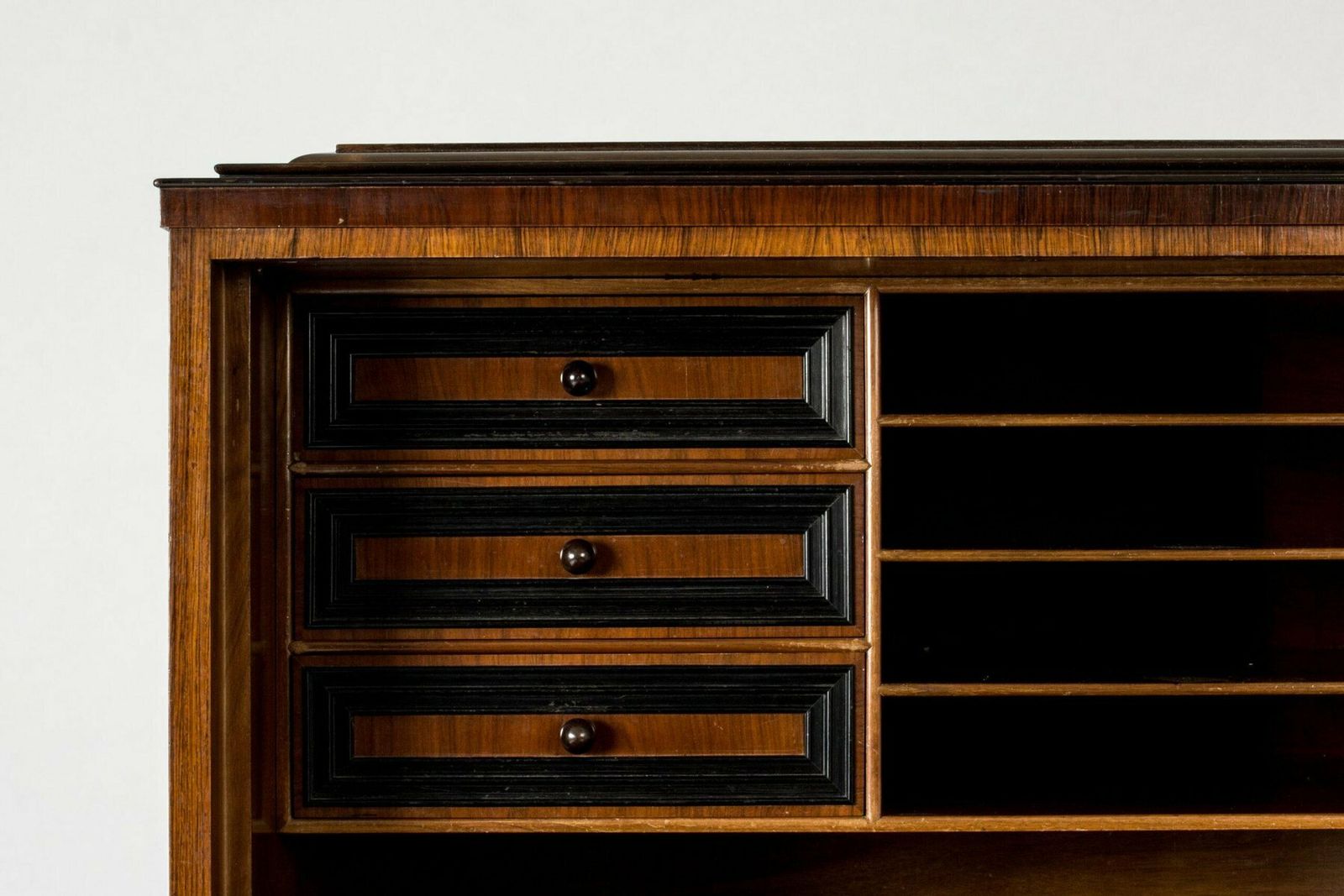 Furniture Swedish Grace Fall Front Desk By Axel Einar Hjorth, 1925 photo