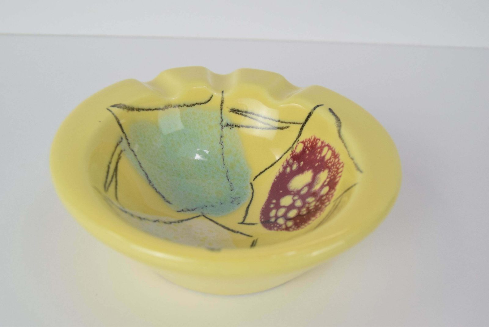 Mid Century Design Ashtray By Ditmar Urbach, 1970's. photo vinterior