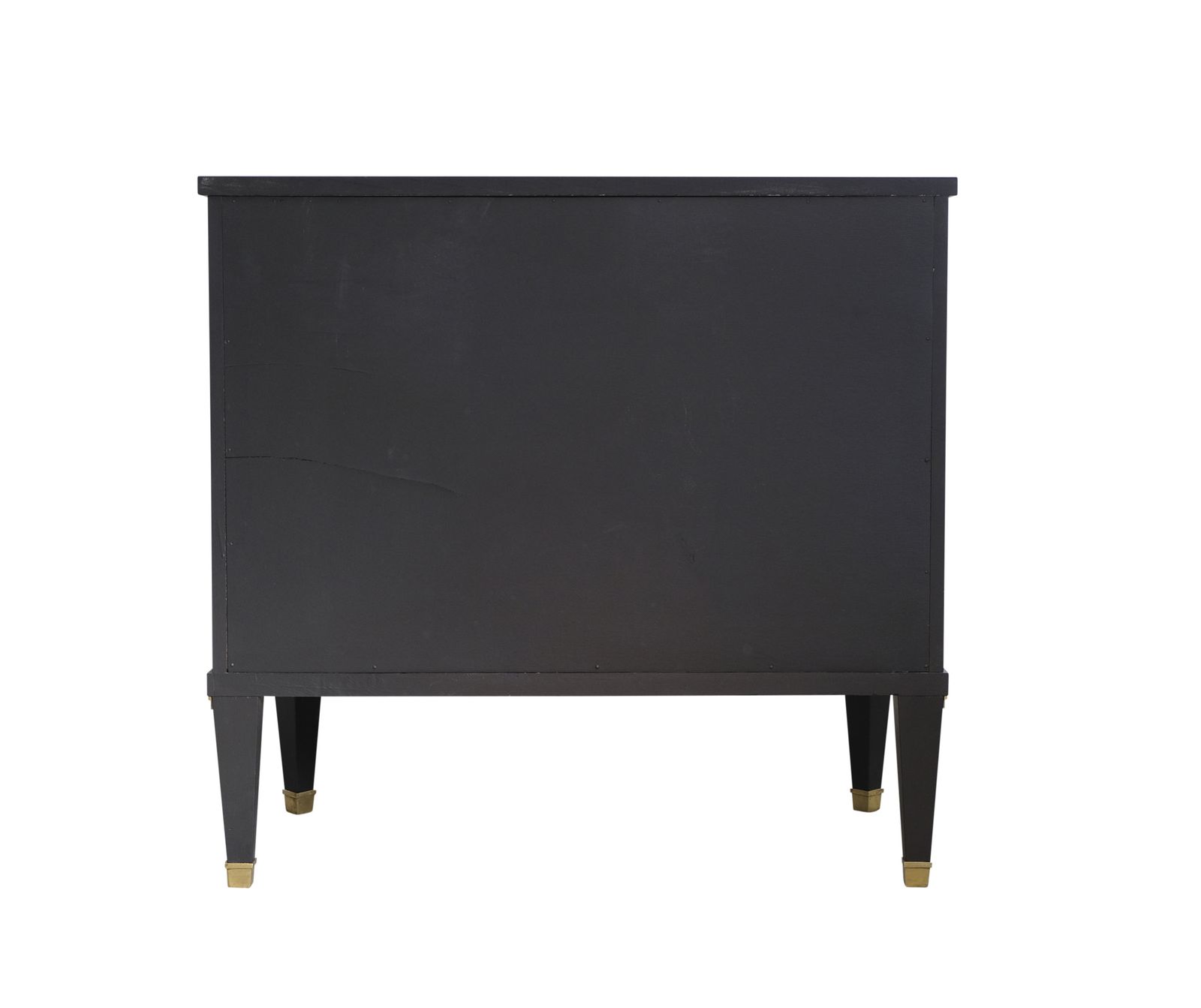 Gustavian Style 3 Drawer Chest Painted  Super Finish Black photo vinterior