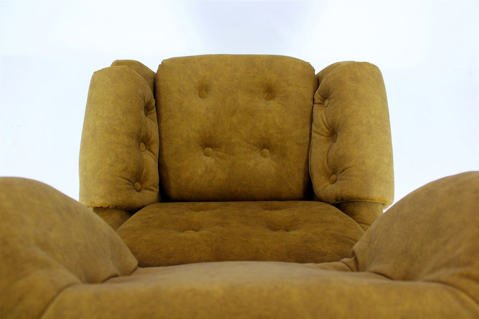 1350.0 Restored Swivel Lounge Chair From Up Zavody, Czechia, 1970s photo