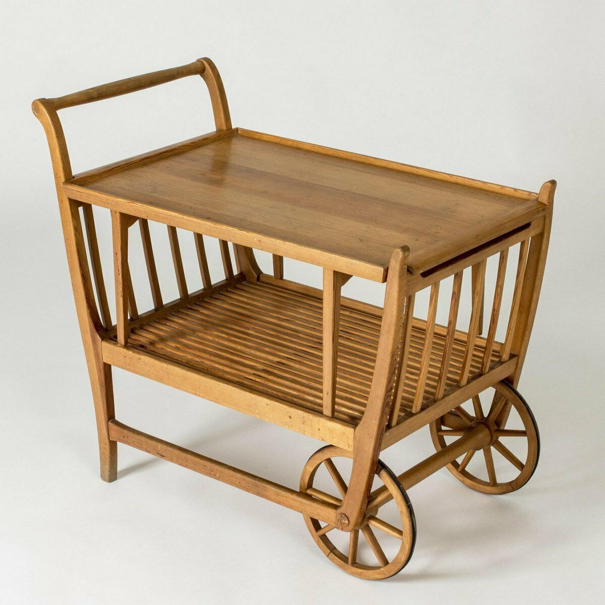Kalas Skrindan Serving Cart By Carl Malmsten, 1940s