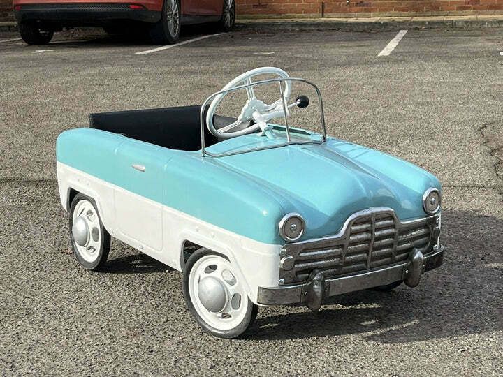 Tri Ang Zephyr Consul Pedal Car, Circa 1951 photo furniture