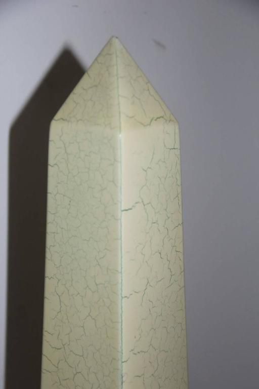Obelisks Fornasetti Wooden Materials Imitation Lapis photo for sale