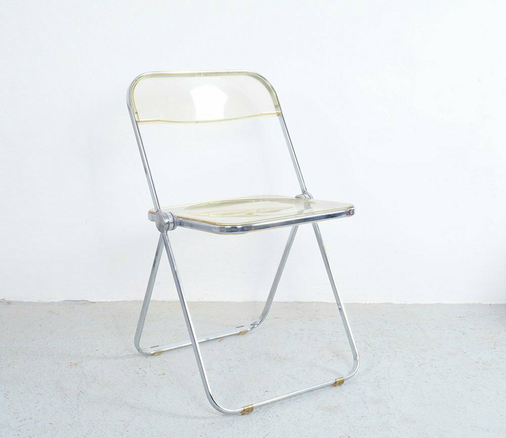 Plia Folding Chair By Giancarlo Piretti For Castelli  Anonima Castelli 1960s photo furniture