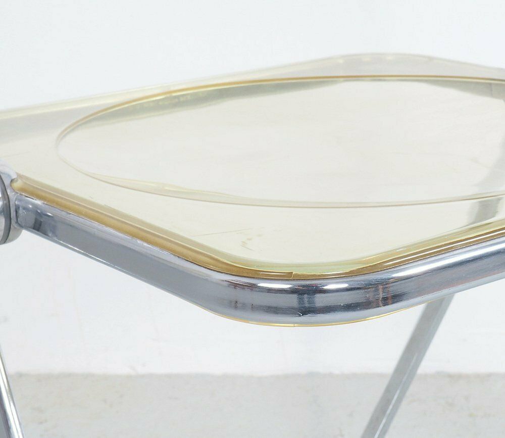 Plia Folding Chair By Giancarlo Piretti For Castelli  Anonima Castelli 1960s photo buy