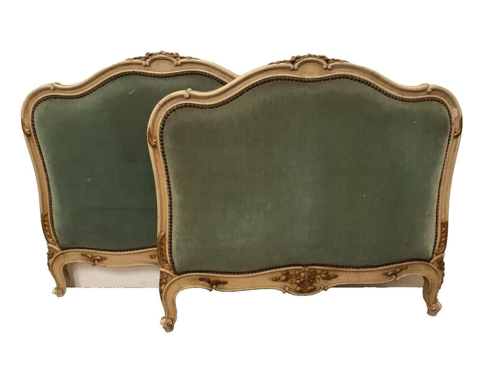 Bench Daybed In Lacquered And Gilded Wood 20th Century photo vintage
