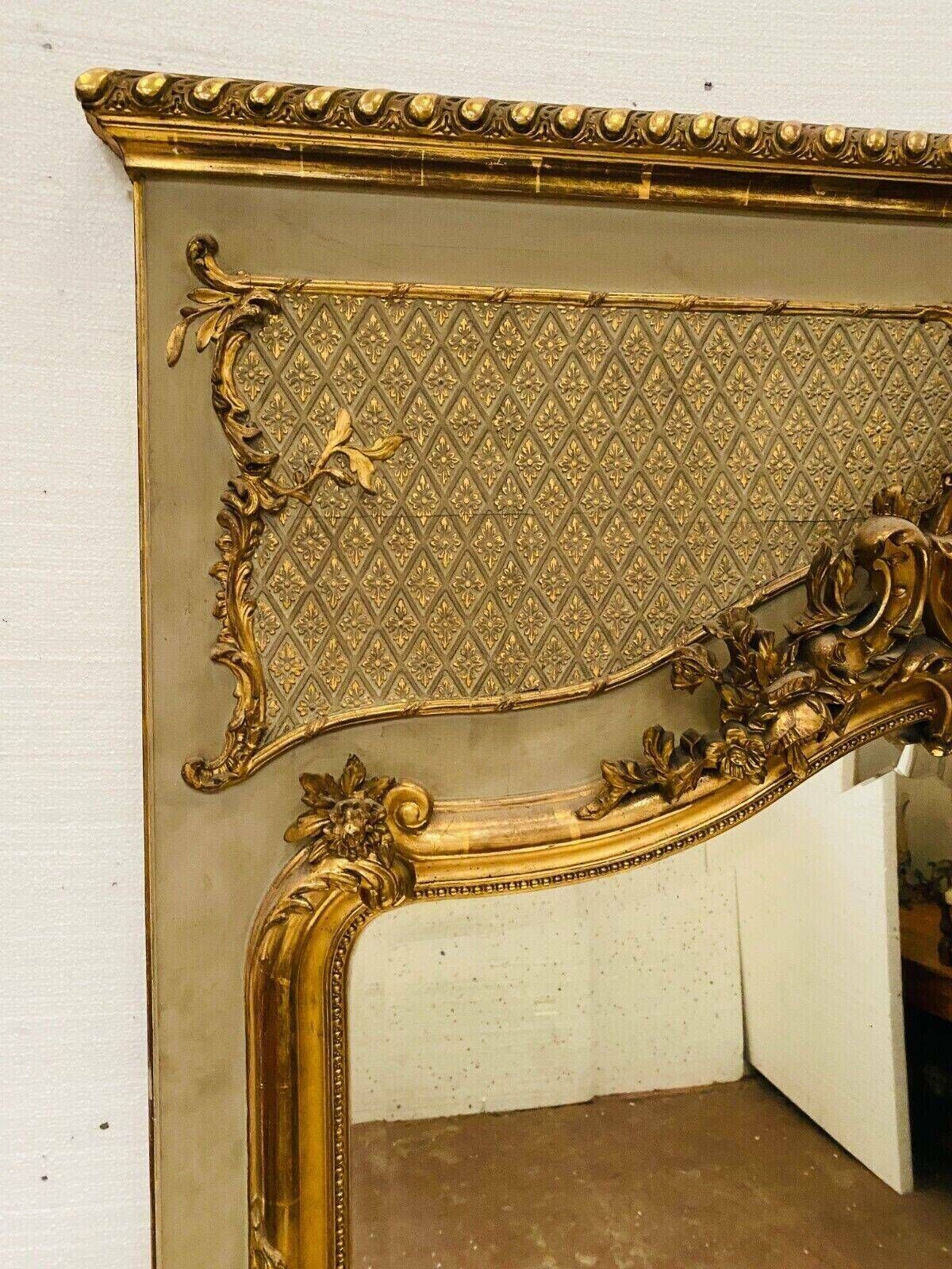 3129.0788625 Louis XV Style Mirror In Wood And Gilded Stucco 20th Century photo