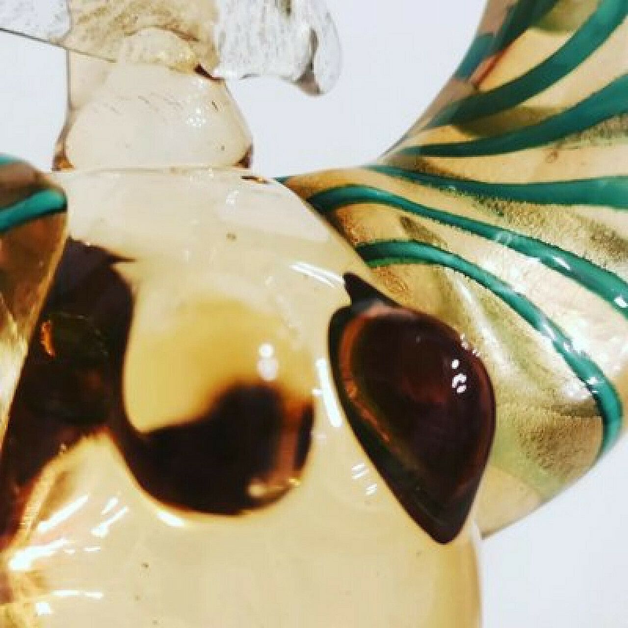 photo for sale Odalisque Candleholder In Murano Glass, 1950s