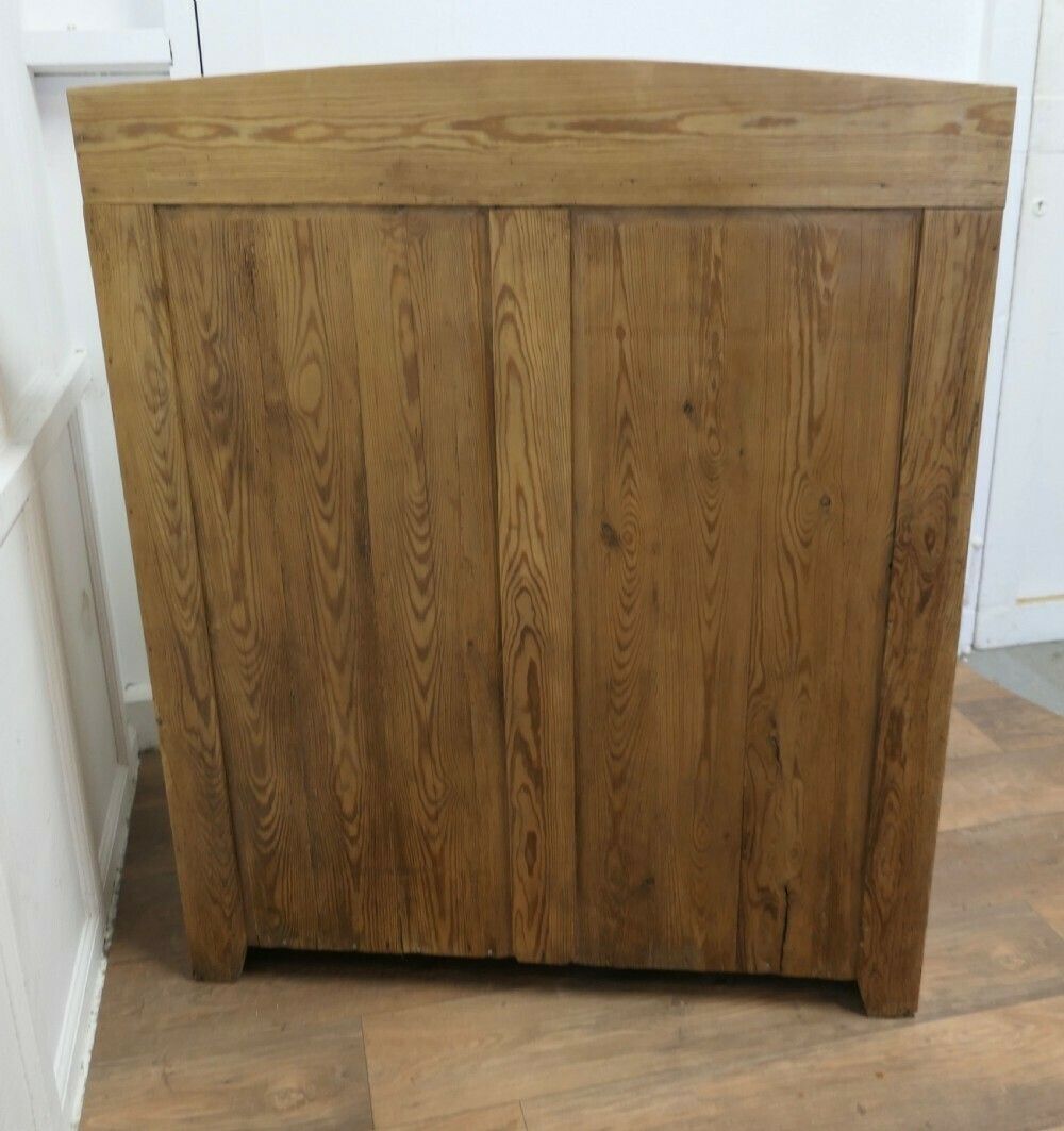 Victorian Stripped Pine Greeting Station Cupboard photo furniture