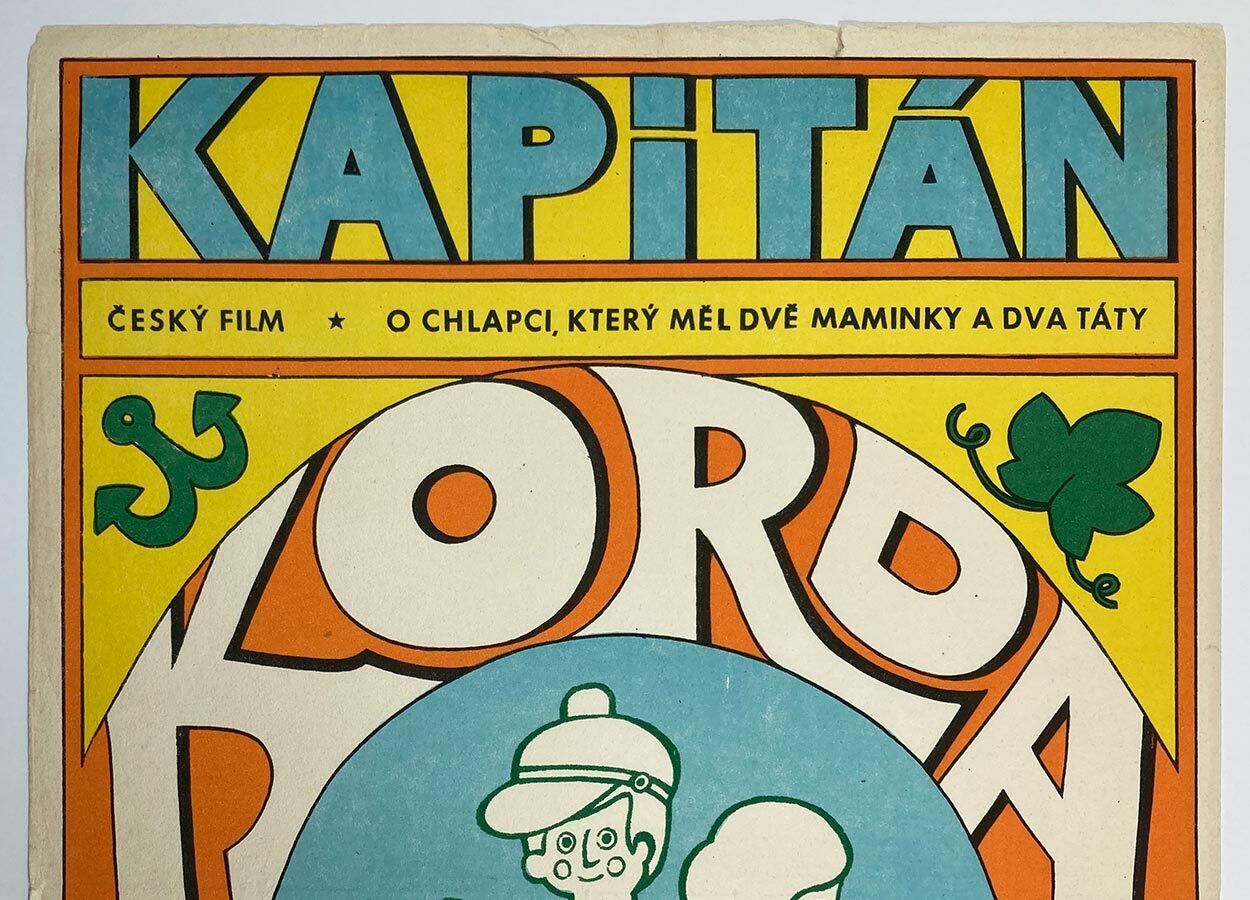 photo furniture Movie Poster, Captain Korda, Olga Stárková, 1970