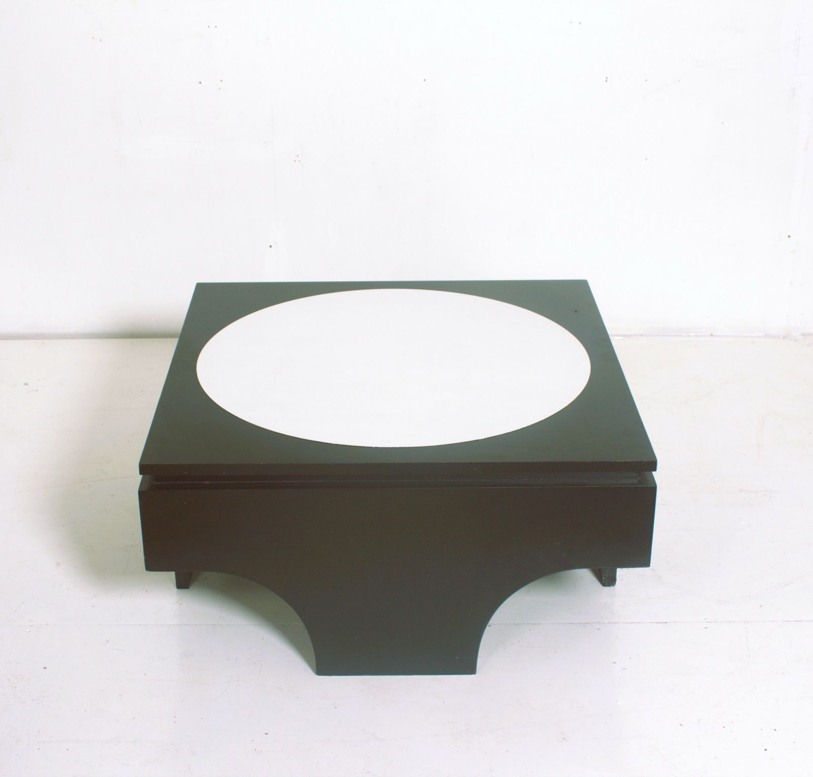 Squar  Coffee Table Made By Emiel Veranneman In Collaboration With The Painter Victor Vasarely photo furniture