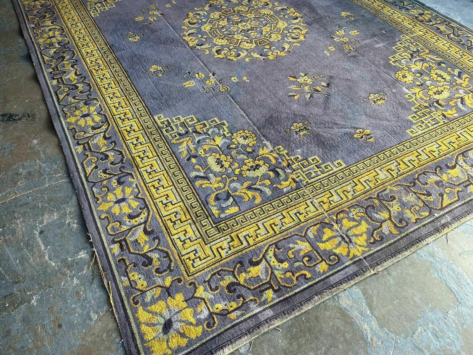 Edwardian Country House Carpet / Rug 271 X 203 Cms photo Textiles