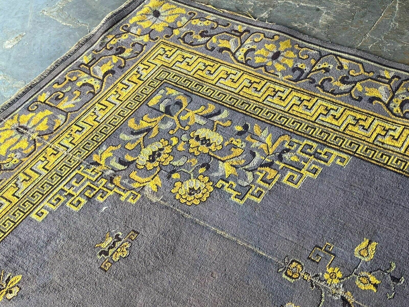 Edwardian Country House Carpet / Rug 271 X 203 Cms photo vintage