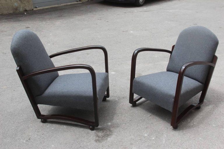 Elegant Italian Armchairs Of The 1940s, About Class And Refinement photo furniture
