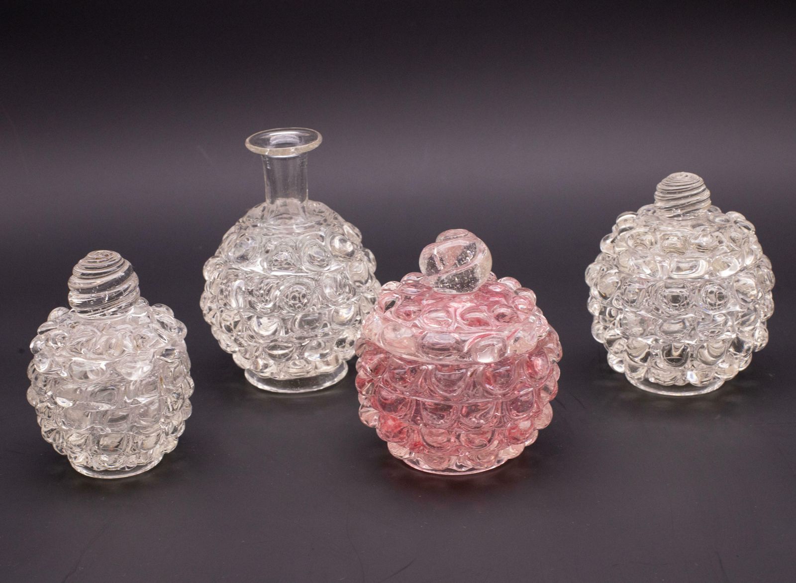 Home Decor Rare Pink Ercole Barovier Series Lenti Vase Barovier & Toso Italy 1940s photo