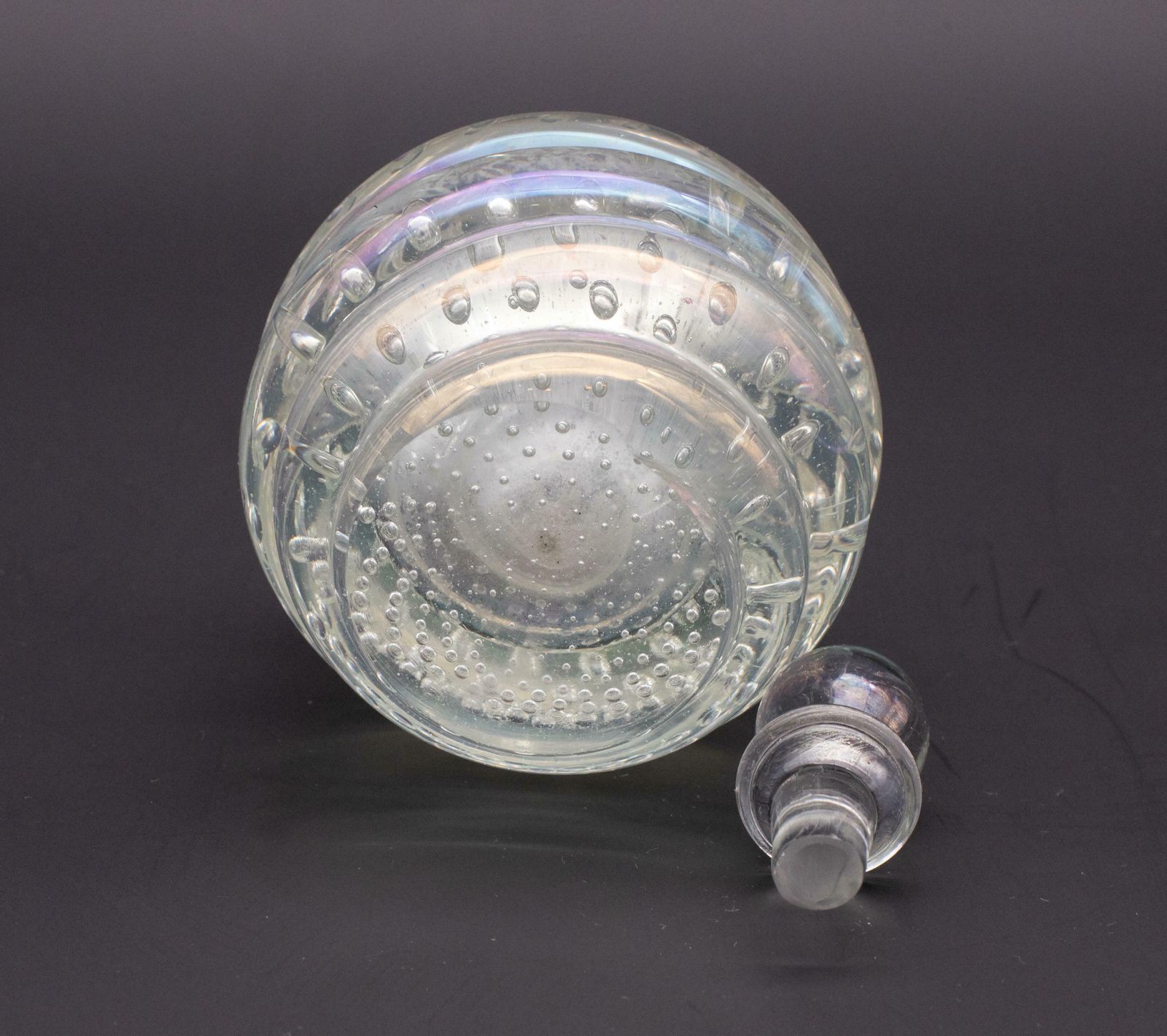 Bubbles Iridescent Vase By Barovier E Toso, 1950s photo 446.0