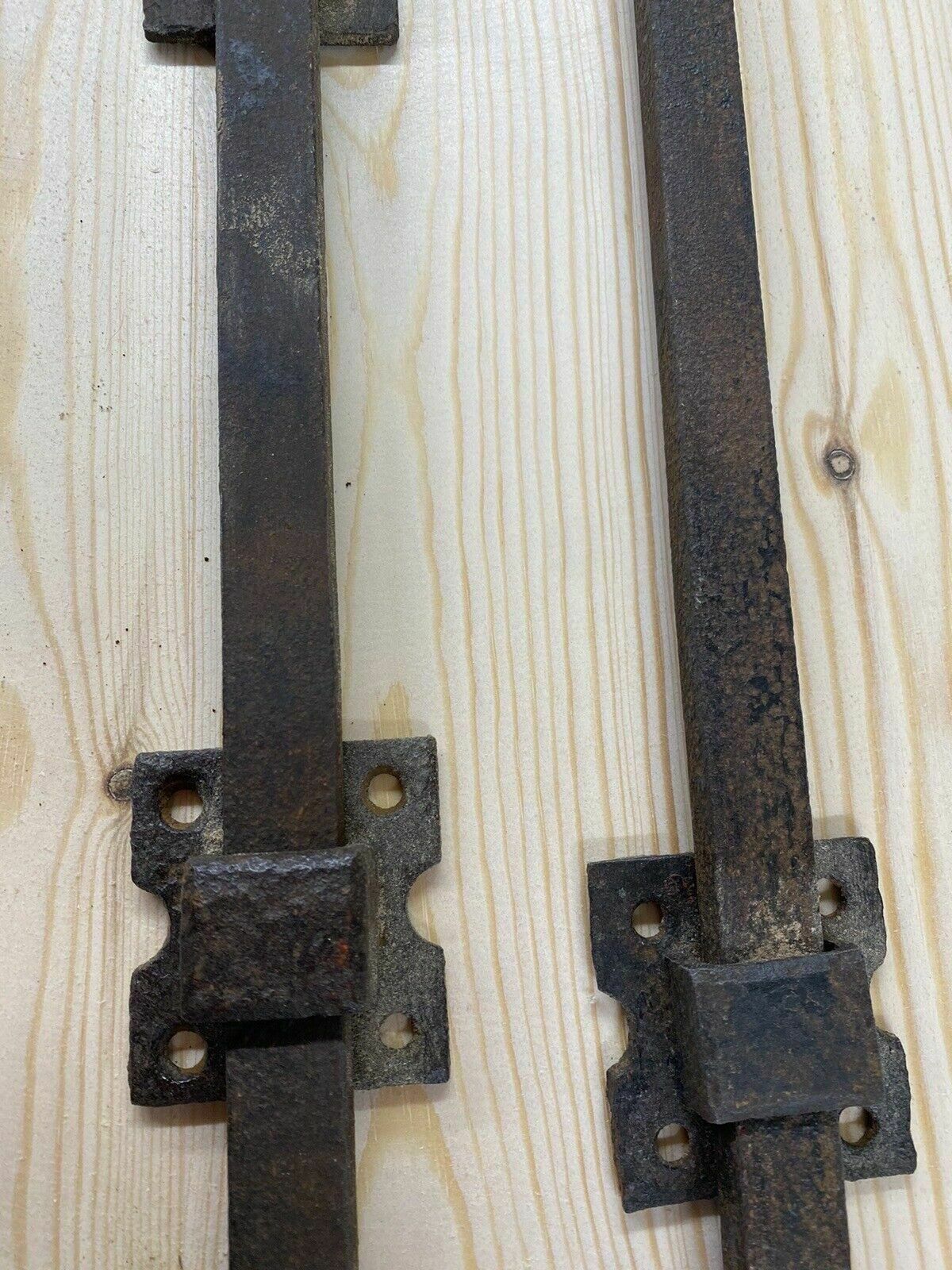 Large Antique Door Lock Bolts Inc Keeps Reclaimed Old Metal Iron Period Salvage photo buy