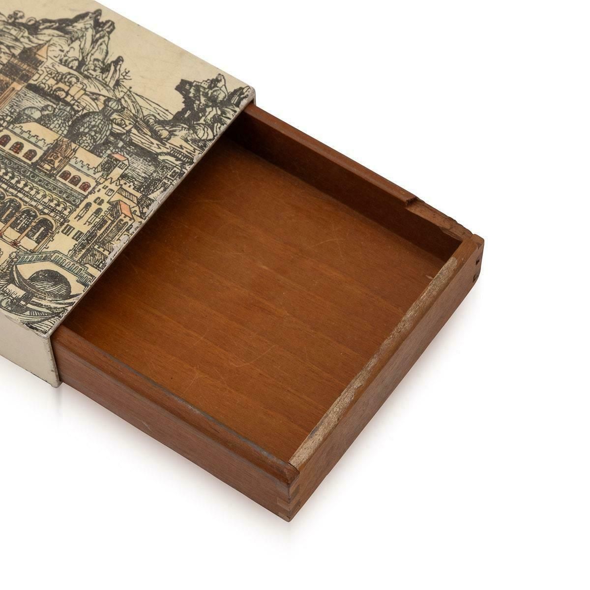 photo furniture Beautiful Matchbox / Trinket Box By Piero Fornasetti, Italy, C.1960/70's