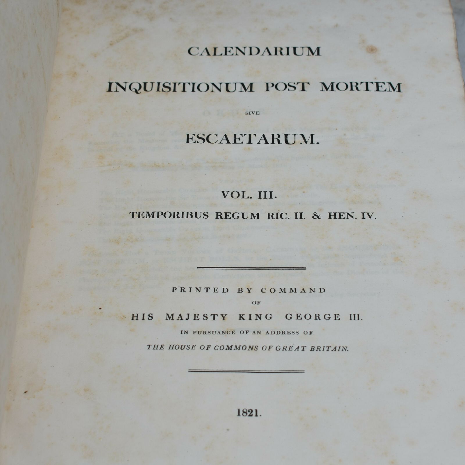 Antique 1806 Inquisitions Post Mortem Latin Leather Books George III Set Of 4 photo vinterior