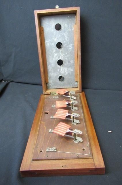 Antique Victorian 4 Room Butler's / Servant's Indicator Signal Box & Bell   Read & Partners, Stamford photo buy