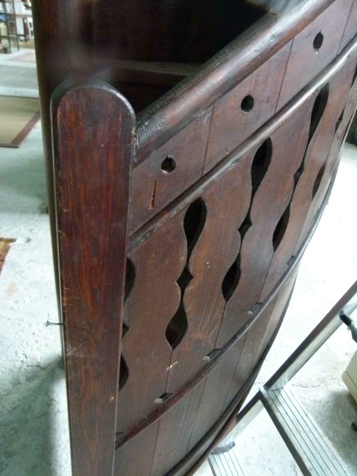 Early 20th Century Spiral Wooden Staircase From Spain photo buy