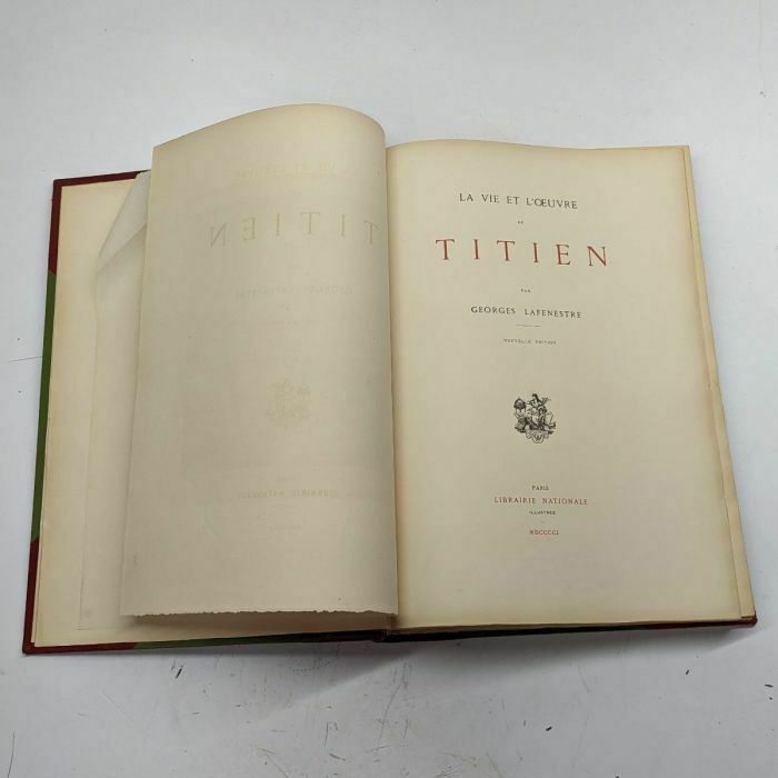 Old Book   The Masters Of The Art In (X) Volumes 1901 photo Home Decor