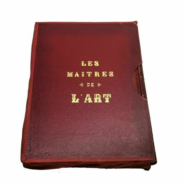 Old Book   The Masters Of The Art In (X) Volumes 1901 photo buy