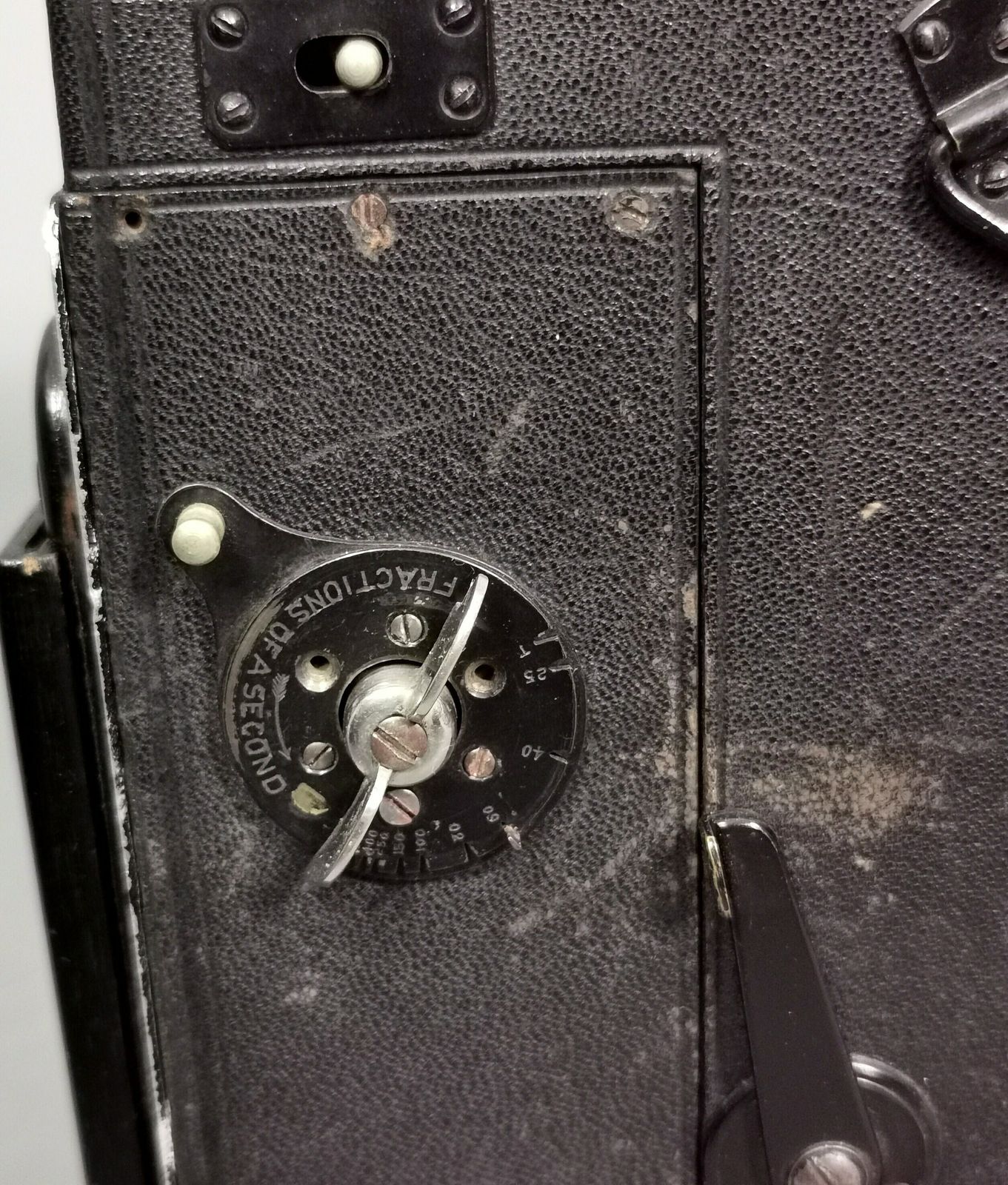 Antique Bellows Plate Camera, Art Deco, C1920 photo vinterior