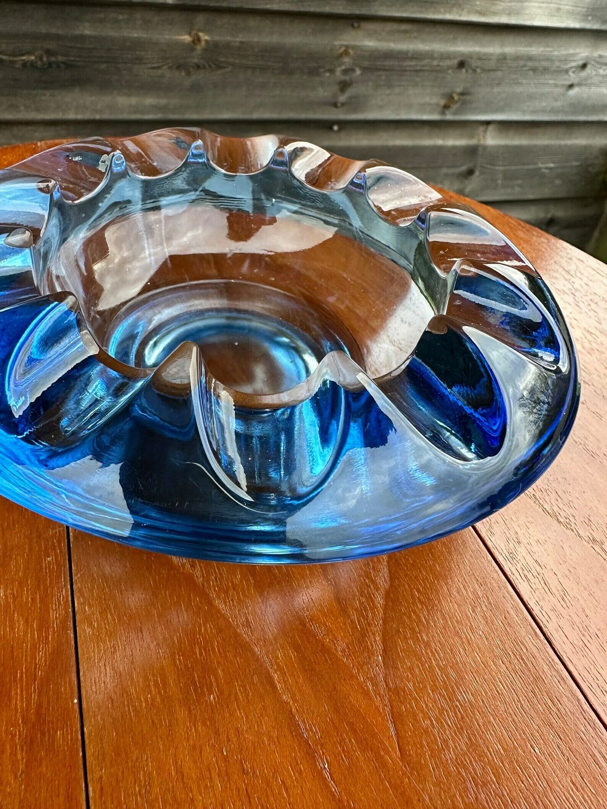 Midcentury 1960s Rosice Pale Blue Bowl No.983 By Adolf Matura photo vintage