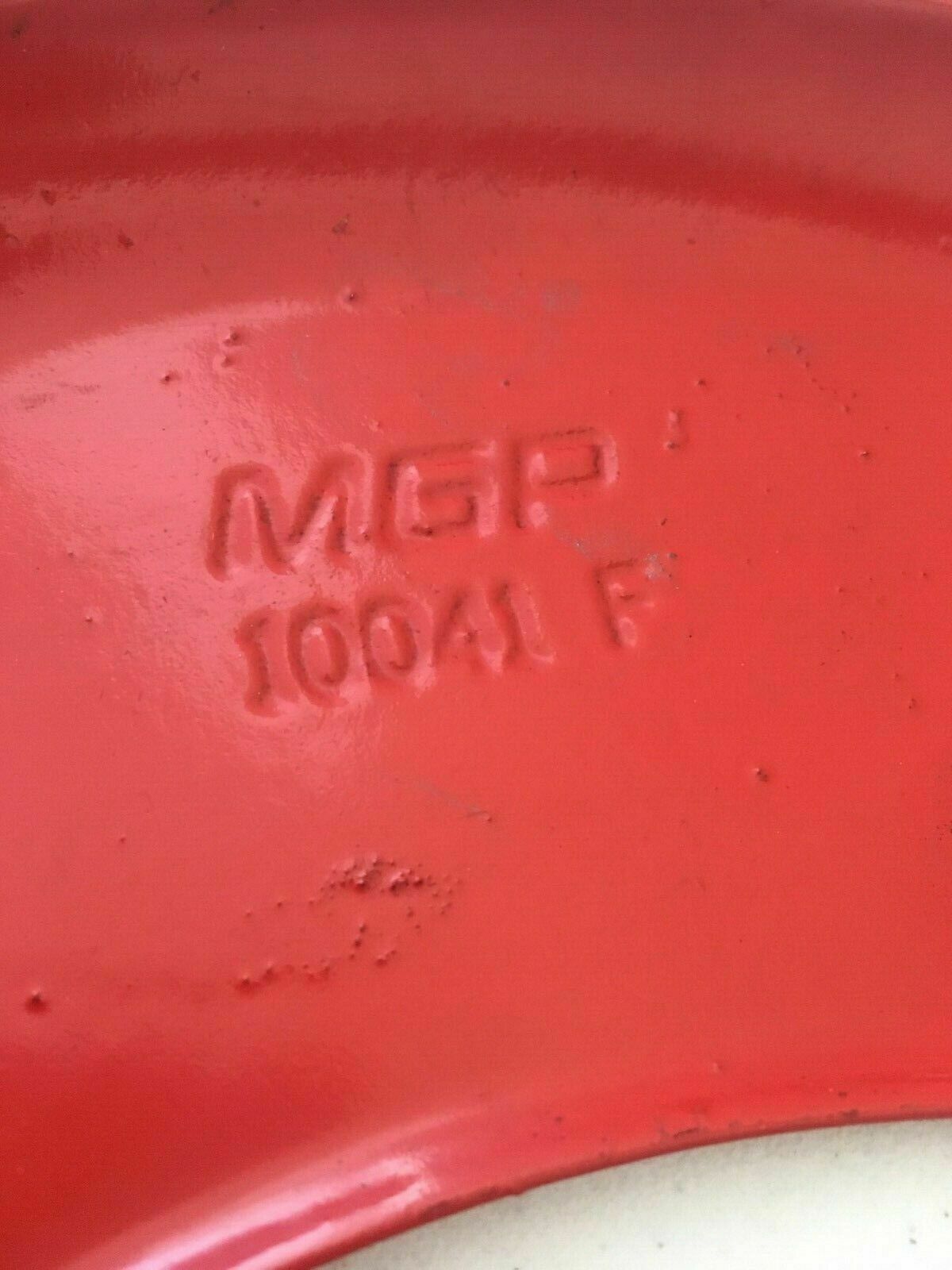 Mgp Red Ford Brake Disc Caliper Cover Part Number 10041 F Explorer Sport Trac photo vinterior