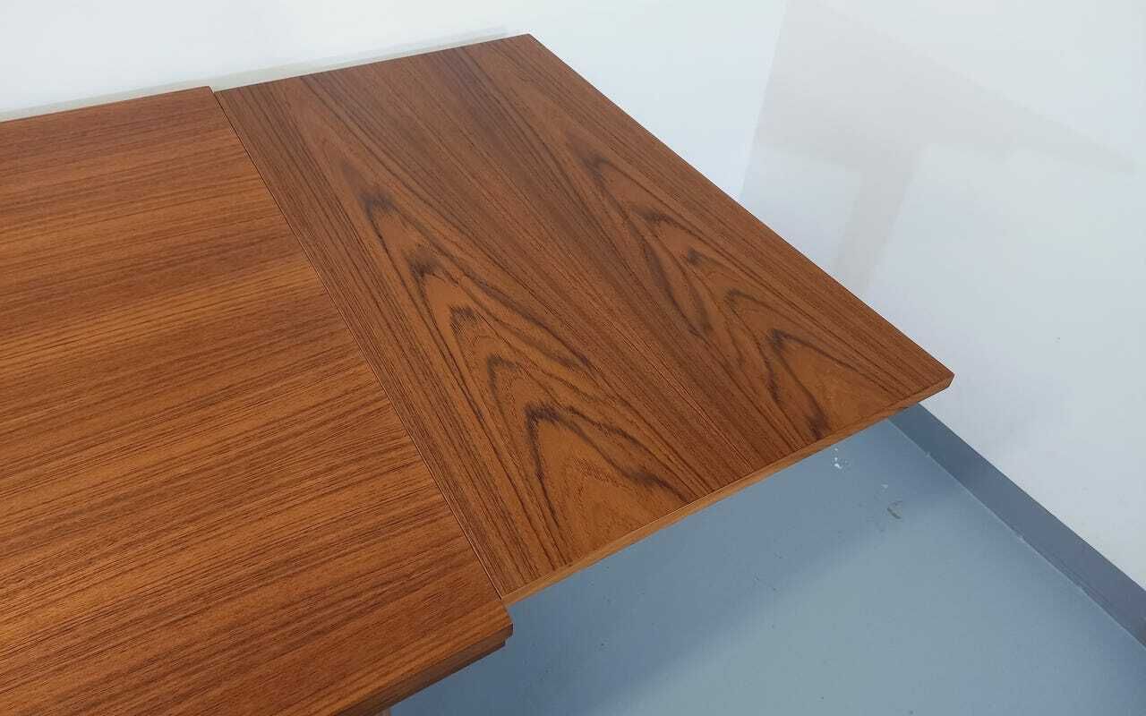 Table rectangulaire scandinave en teck photo vinterior