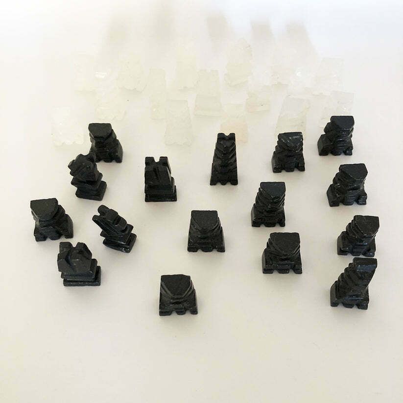 Precious Alabaster Chessboard  Art photo for sale