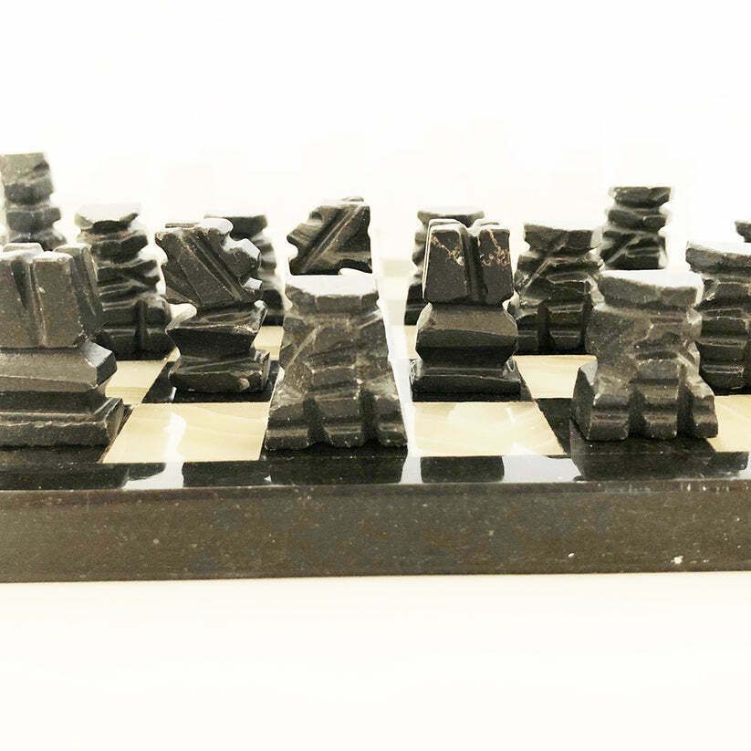 Precious Alabaster Chessboard  Art photo Home Decor