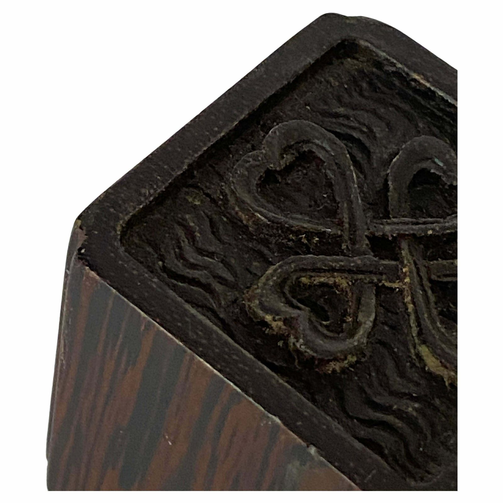 Vietnamese Seal, In Wood And Metal, Brown Color, From Vietnam Cirace 1880 photo furniture
