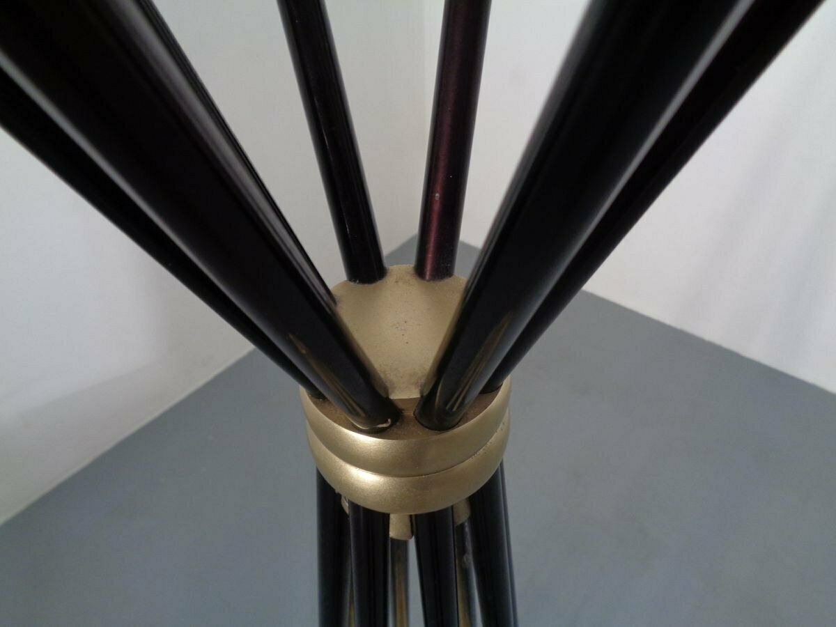 photo vinterior Italian Copper & Steel Tubular Coat Rack, 1950s