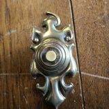 Superb Art Nouveau Brass Bell Push photo 270.0