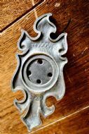 Superb Art Nouveau Brass Bell Push photo vinterior