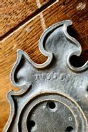 Superb Art Nouveau Brass Bell Push photo buy