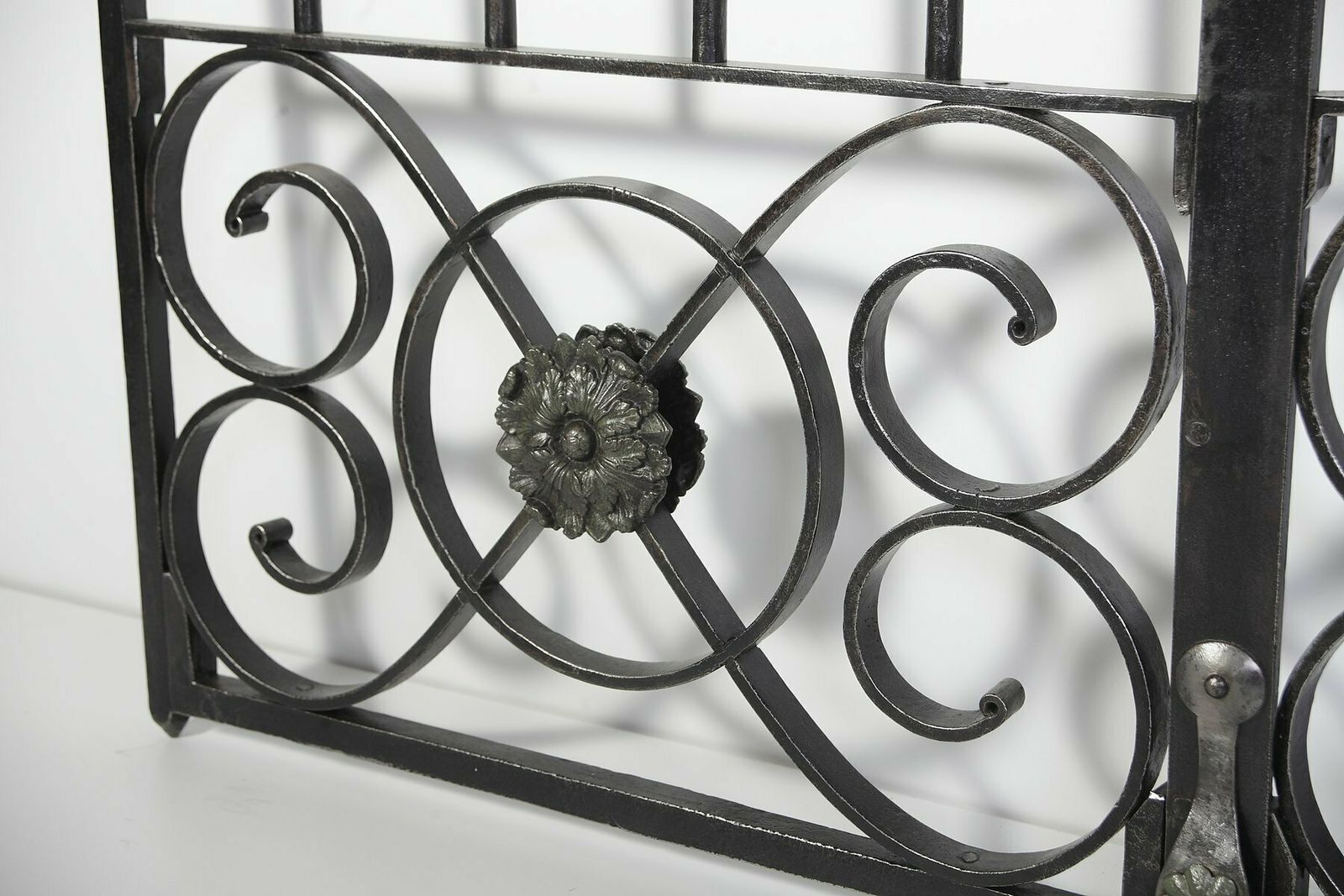 Antique Iron Wrought Double Doors, Bohemia, 1880s photo buy