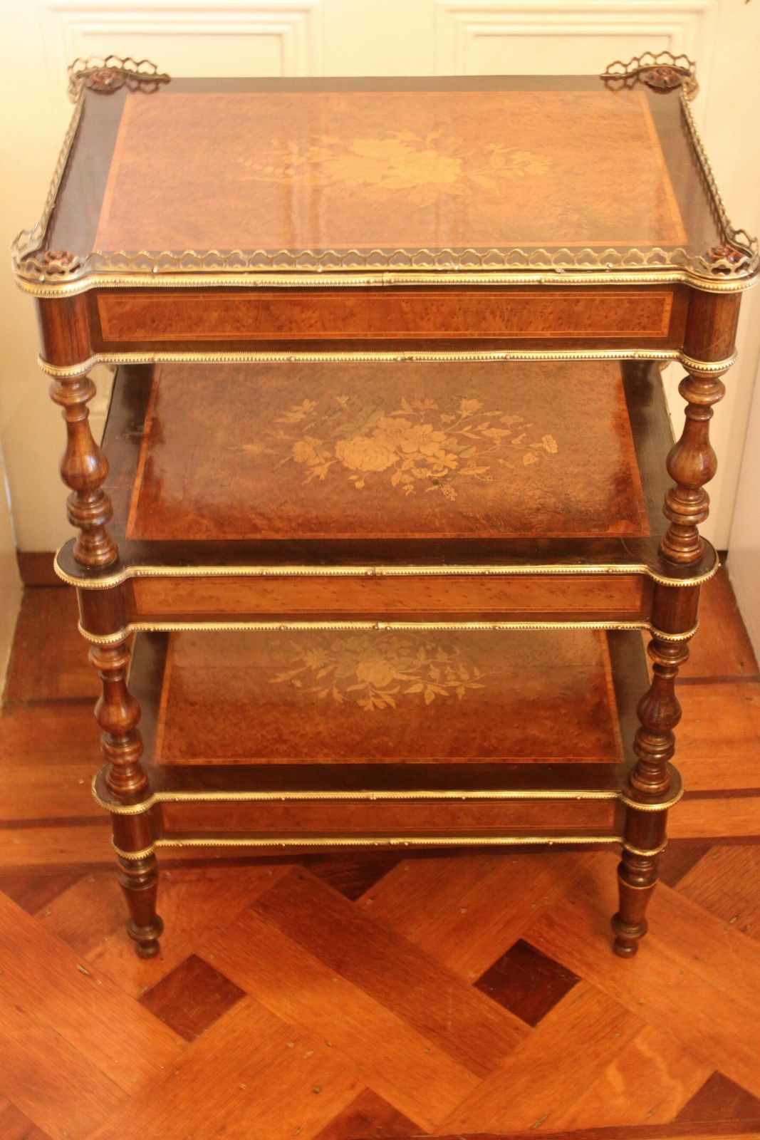 photo furniture A Fine French 19th Century Etagere With Three Drawers
