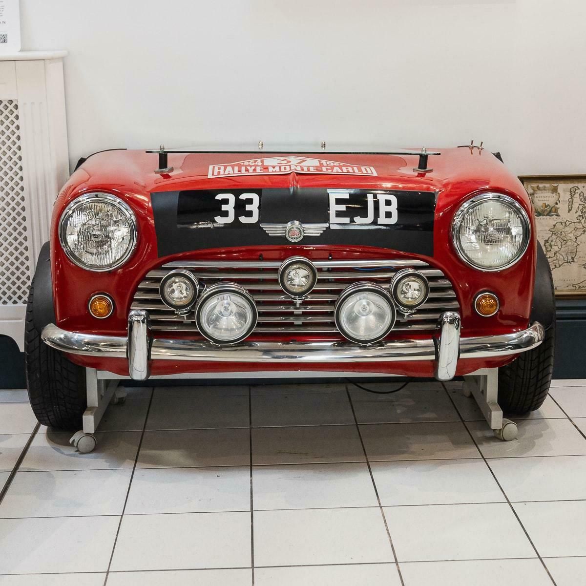 1964 Monte Carlo Rally Replica Mini Front End In The Form Of A Desk photo for sale