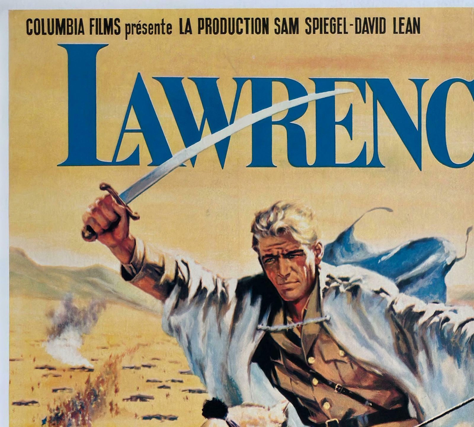 Lawrence Of Arabia 1963 French Grande Film Movie Poster photo for sale