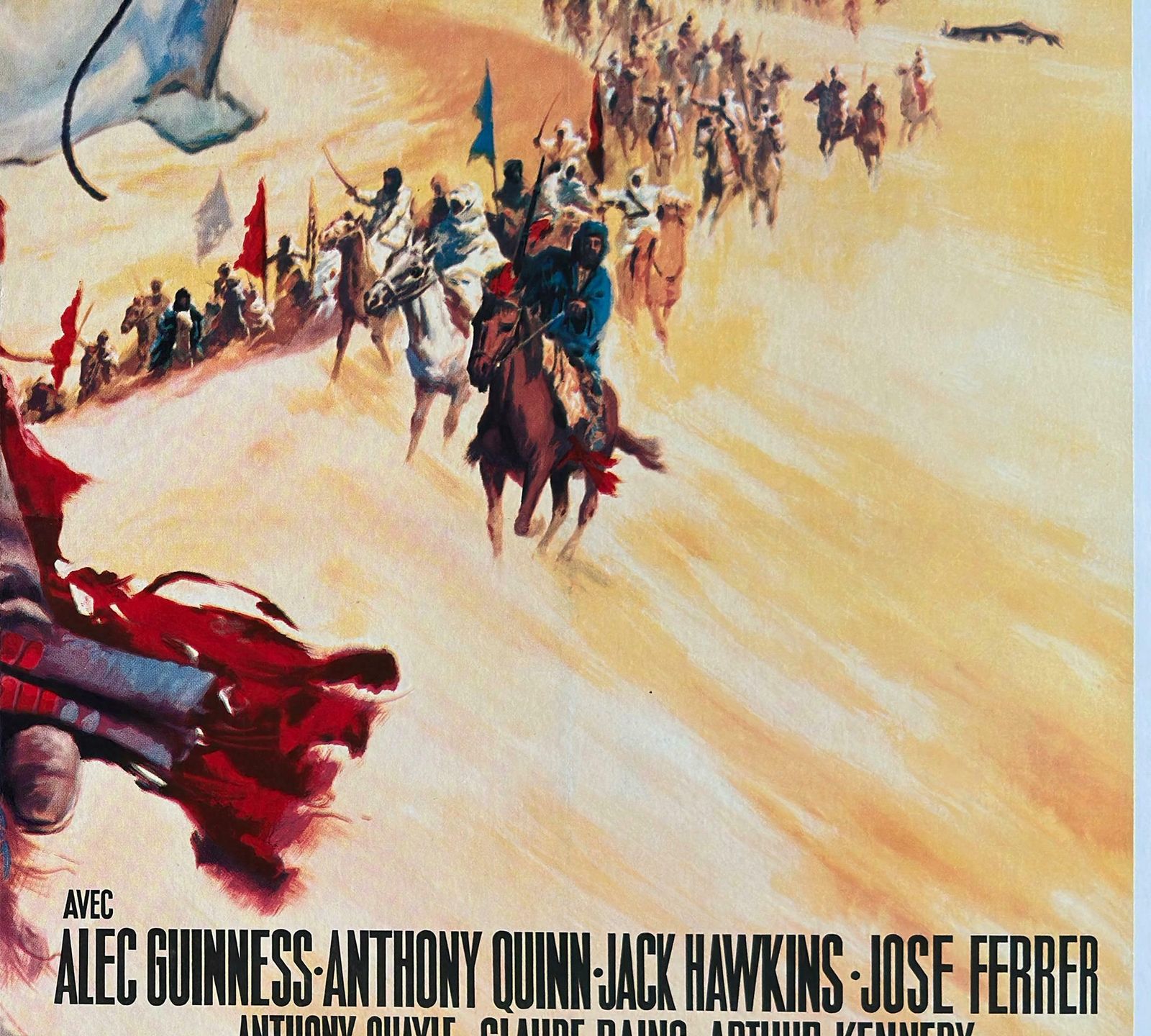 Lawrence Of Arabia 1963 French Grande Film Movie Poster photo vinterior
