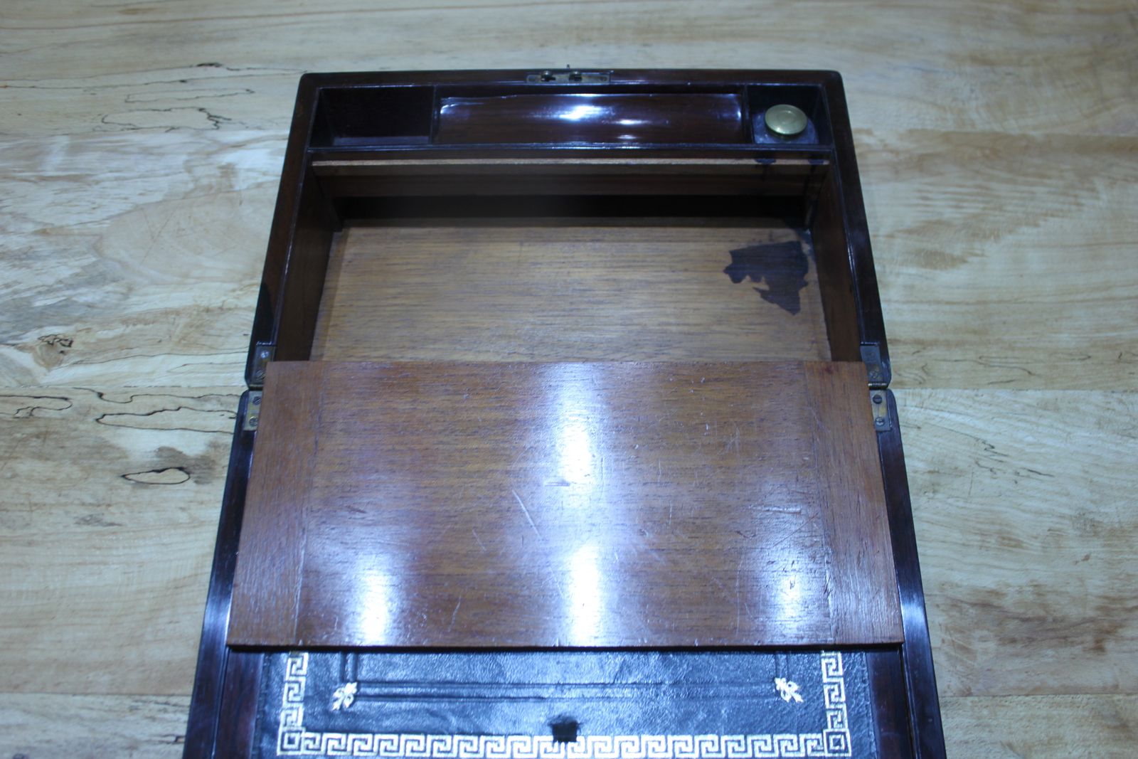 photo buy An Early Victorian Rosewood Writing Slope