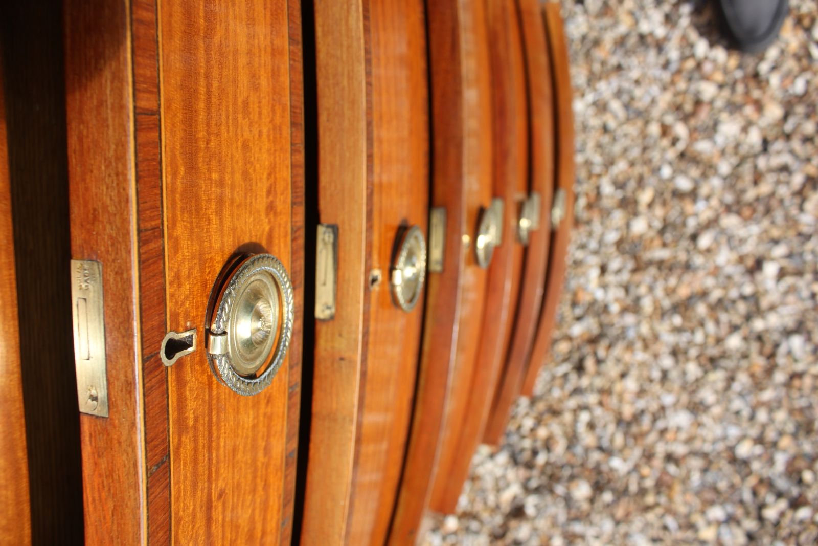 Sheraton Revival Satinwood Chest photo buy