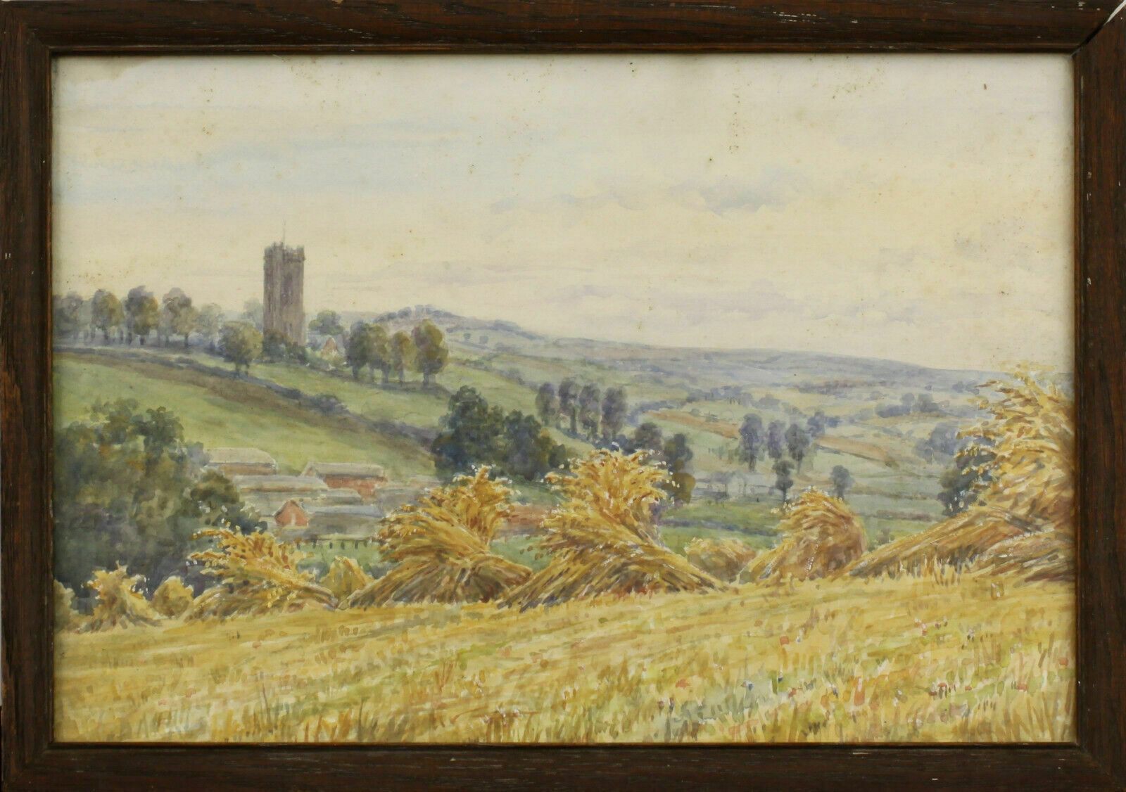 Watercolour Of Haysnooks In St Decuman's, Watchet
