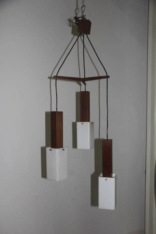 Midcentury Italian Chandelier, Harvey Guzzini, 1960s photo buy
