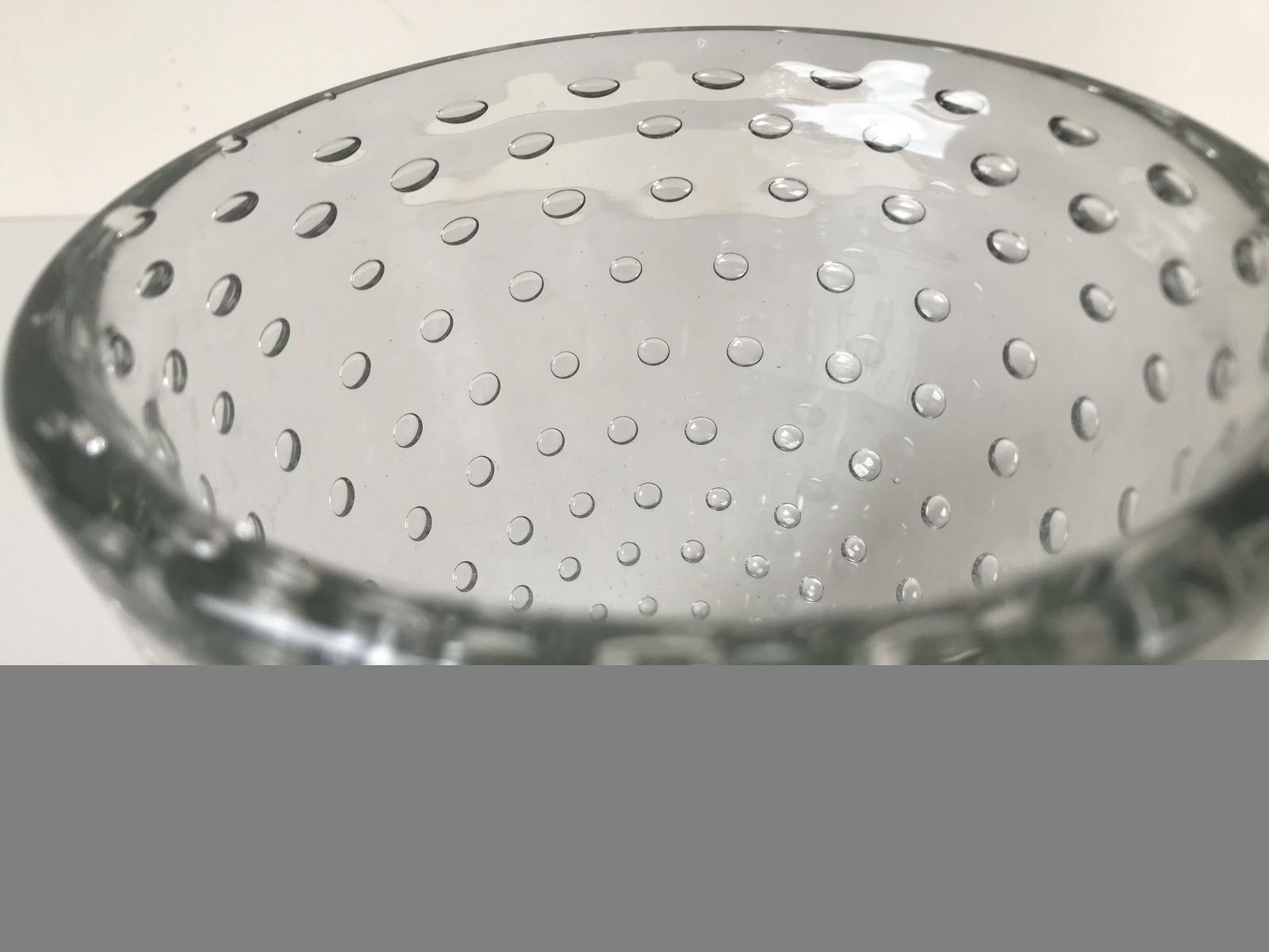 photo furniture Daum Nancy France, Bubble Vase, Circa 1930.