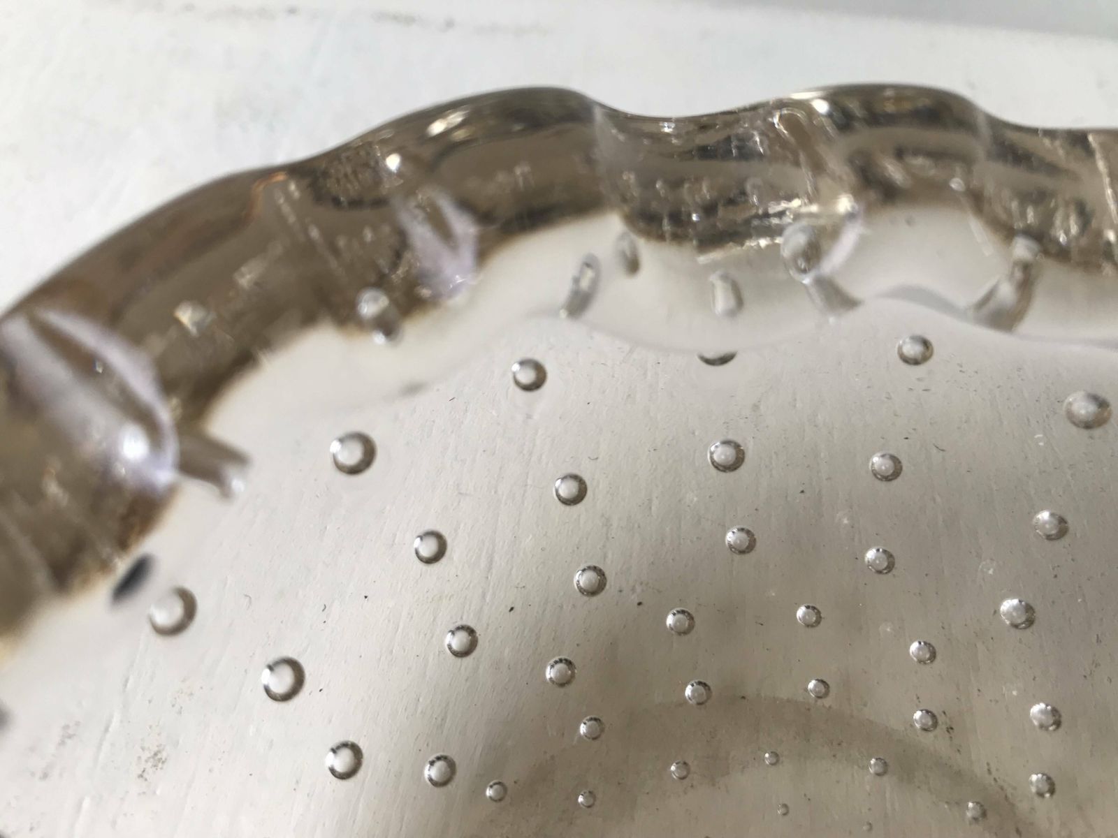 Daum Nancy France, Bubbled Ashtray Or Empty Pocket, Circa 1930. photo vinterior