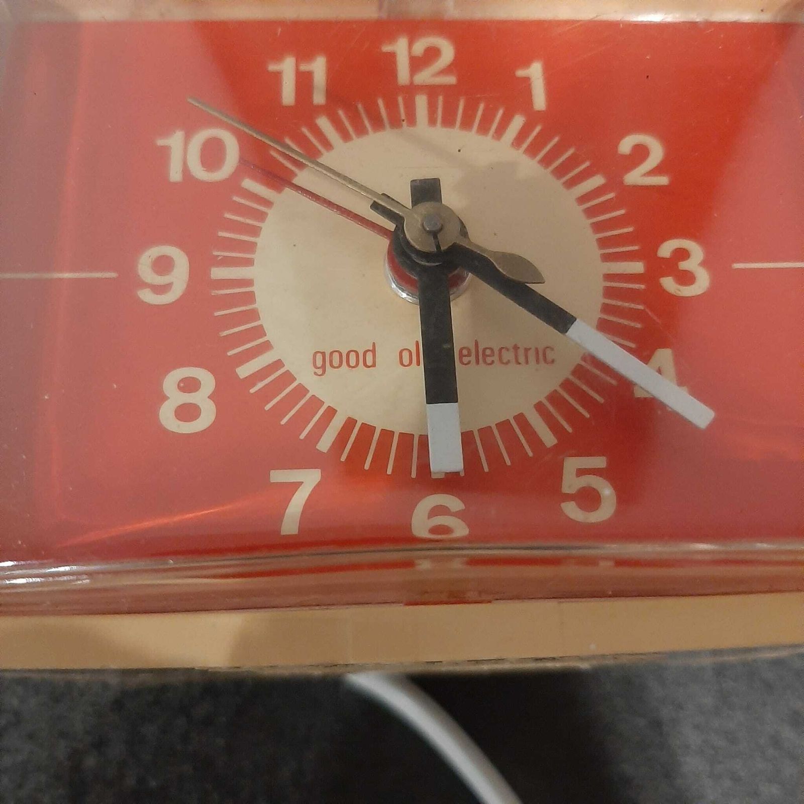 Vintage Electrical Table Clock photo vintage